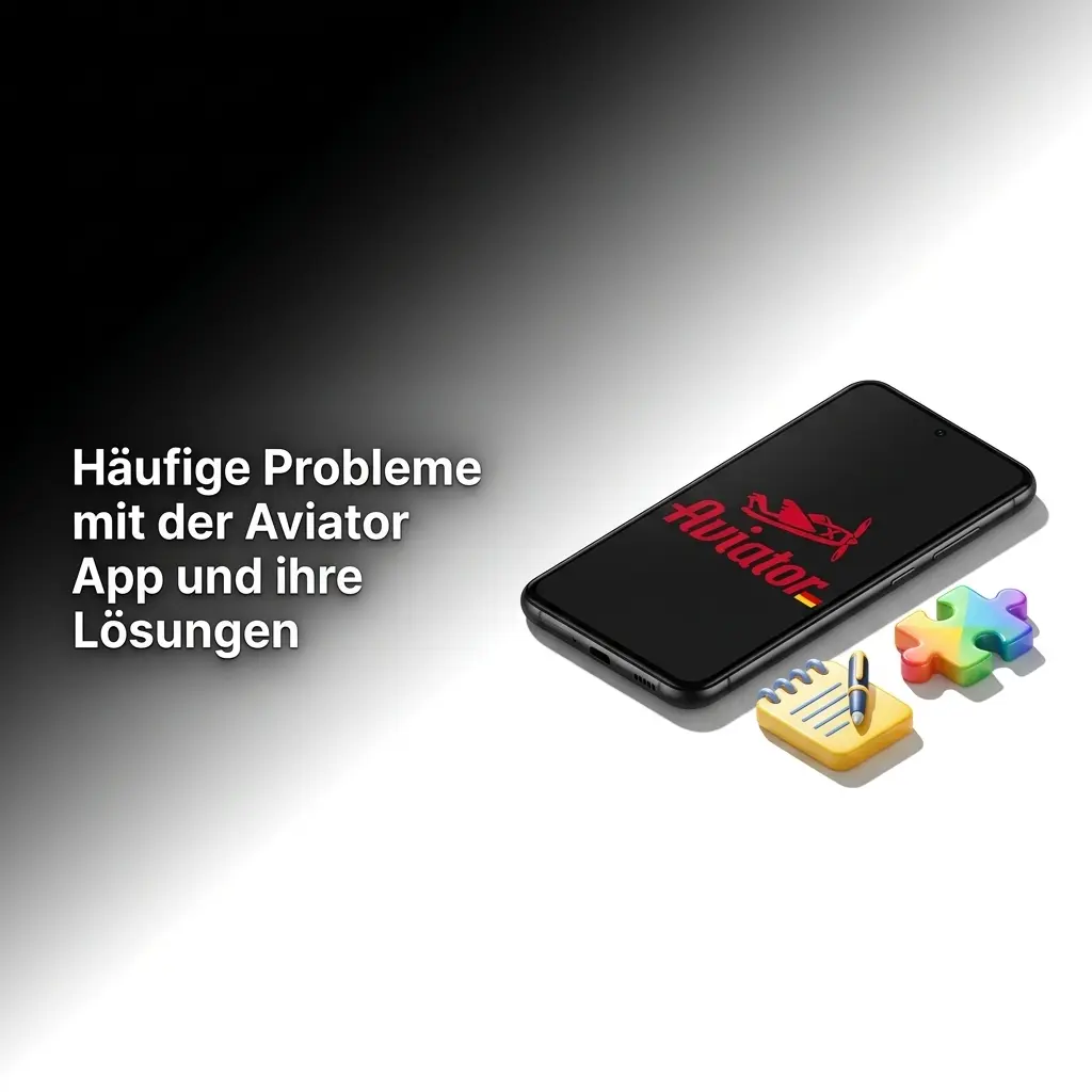 Tabelle mit häufigen Problemen der Aviator App und deren Lösungen wie Login, APK-Installation und Einzahlung