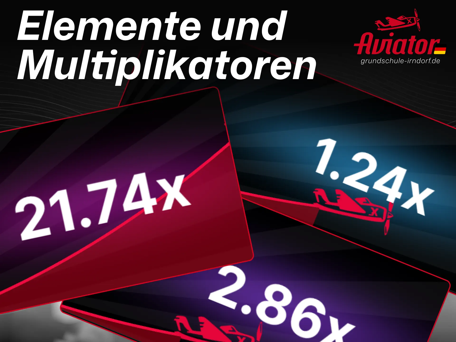 Erfahren Sie mehr über die grundlegenden Elemente und Standardmultiplikatoren bei Aviator.