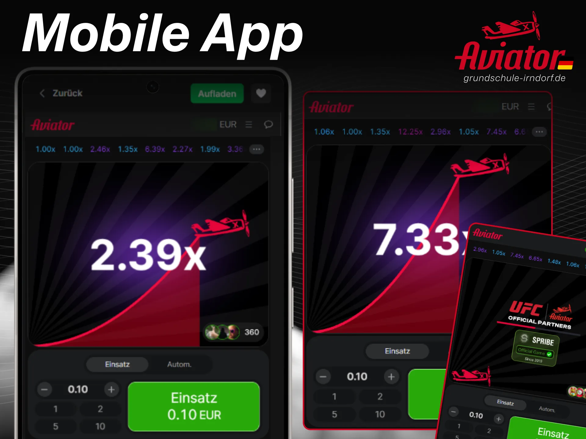Laden Sie die Aviator Mobile App herunter, um das Spiel bequem unterwegs zu spielen.