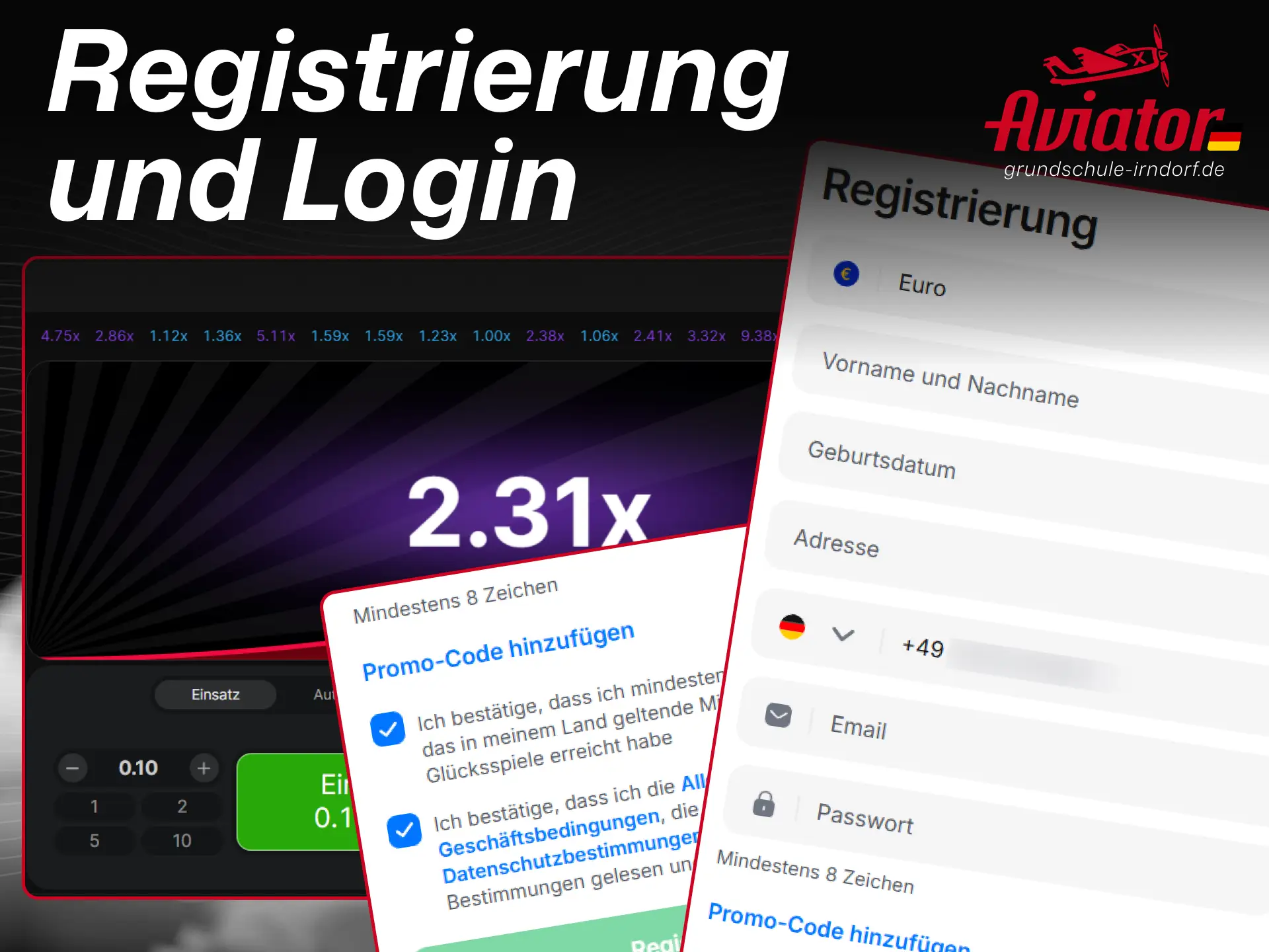 Melden Sie sich an oder registrieren Sie sich, um Aviator im Online-Casino zu spielen.