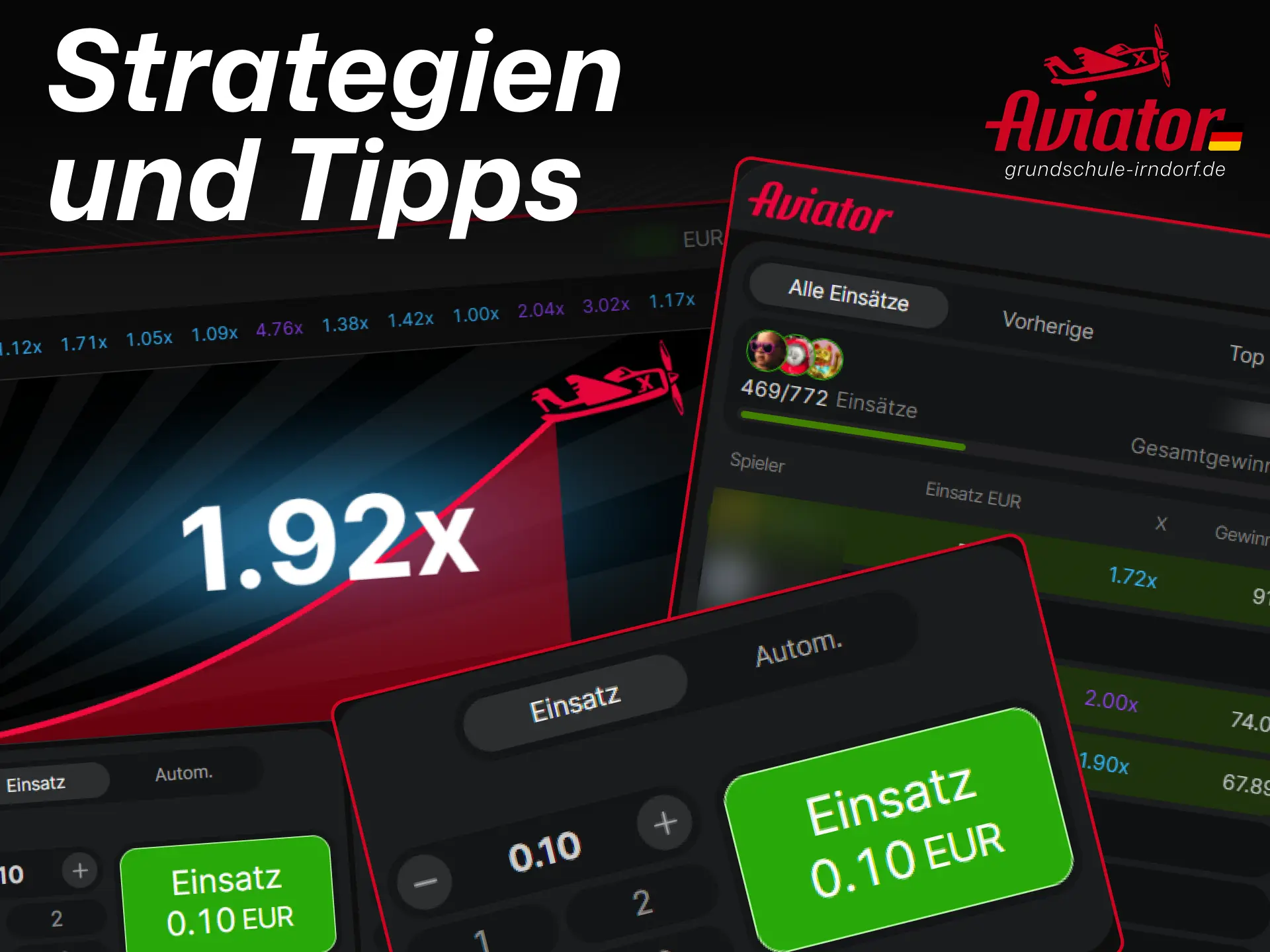 Nutzen Sie die besten Strategien und Tipps für das Aviator-Spiel im Casino.